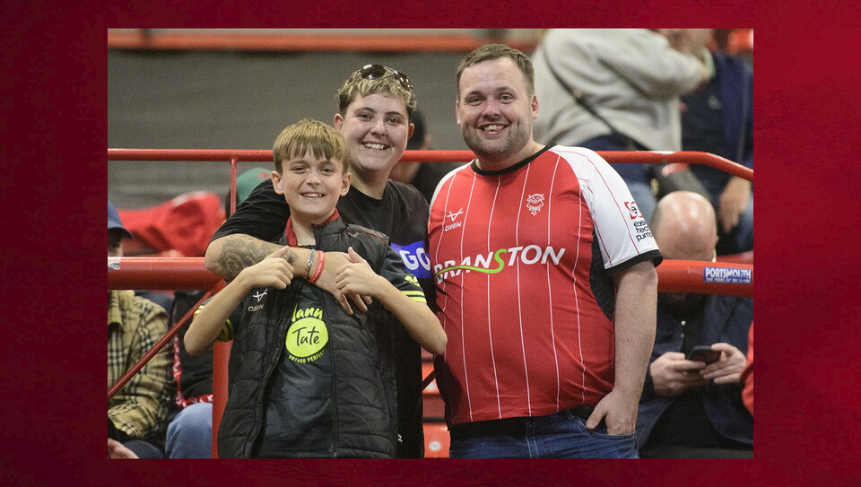 A fans photo from the Imps’ 1-0 win at Bristol City