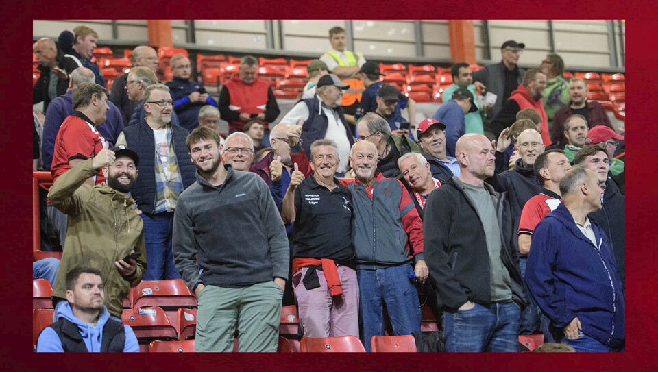 A fans photo from the Imps’ 1-0 win at Bristol City