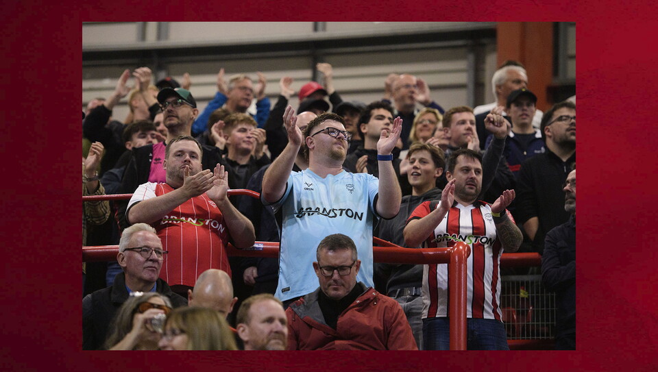 A fans photo from the Imps’ 1-0 win at Bristol City