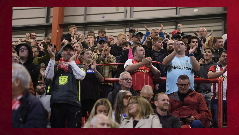 A fans photo from the Imps’ 1-0 win at Bristol City