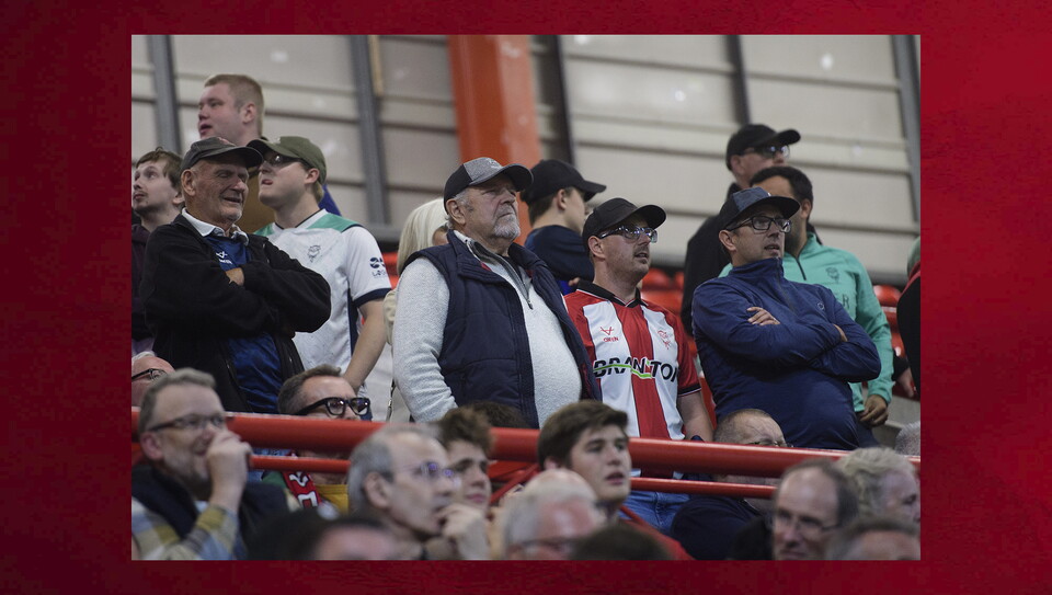 A fans photo from the Imps’ 1-0 win at Bristol City