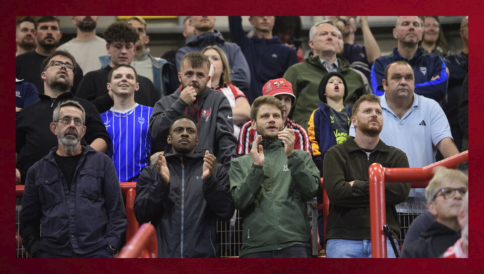A fans photo from the Imps’ 1-0 win at Bristol City