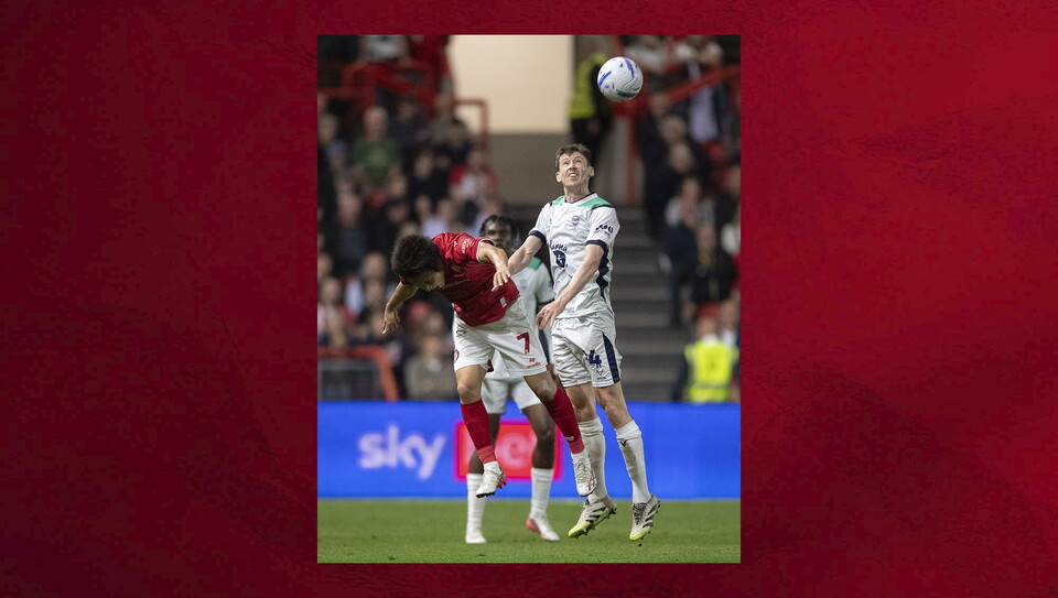 A match photo from the Imps’ 1-0 win at Bristol City