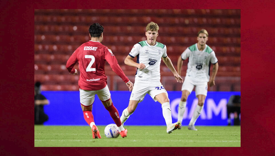 A match photo from the Imps’ 1-0 win at Bristol City