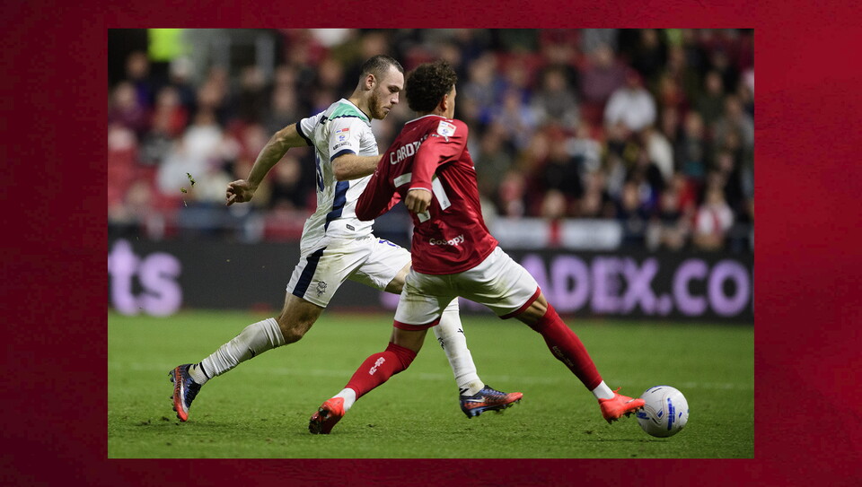 A match photo from the Imps’ 1-0 win at Bristol City