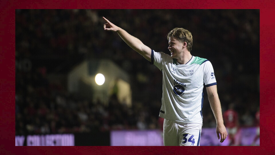 A match photo from the Imps’ 1-0 win at Bristol City