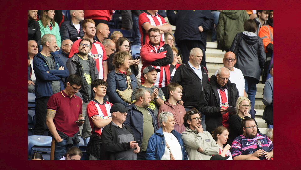 A fans photo from City’s 1-0 win at Preston