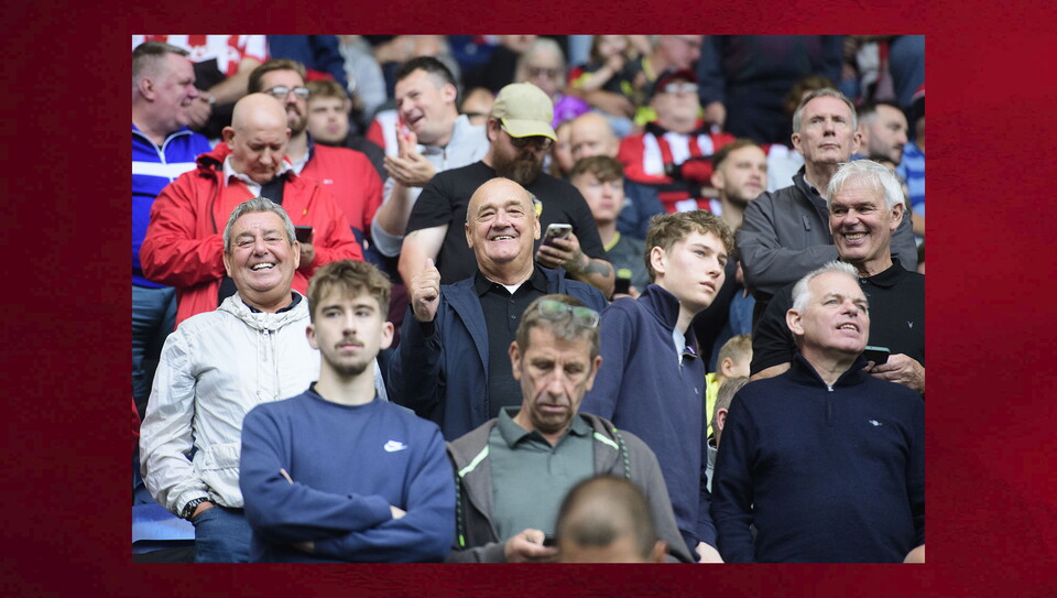 A fans photo from City’s 1-0 win at Preston