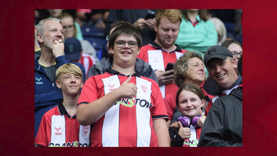 A fans photo from City’s 1-0 win at Preston