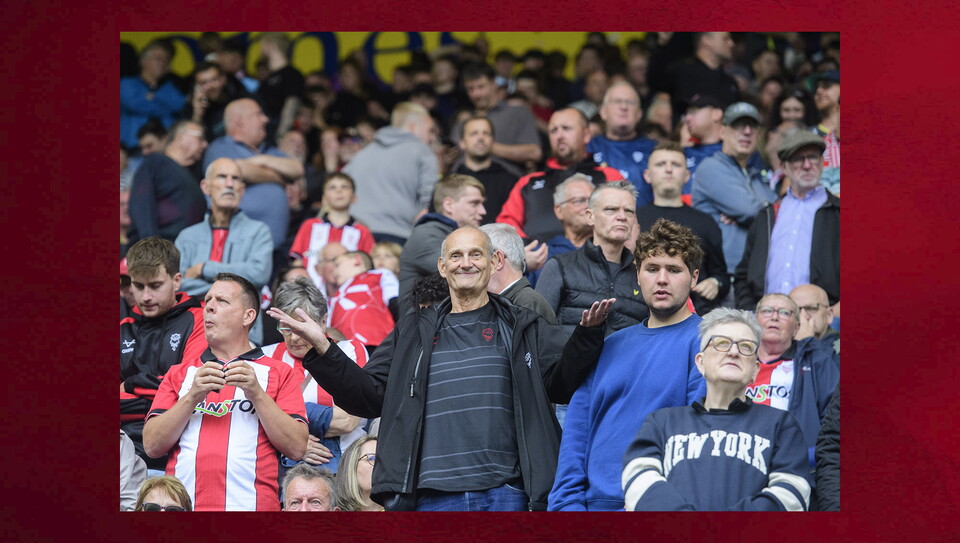 A fans photo from City’s 1-0 win at Preston