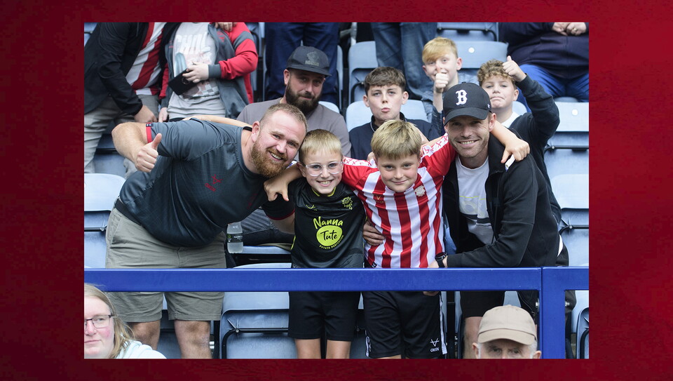 A fans photo from City’s 1-0 win at Preston