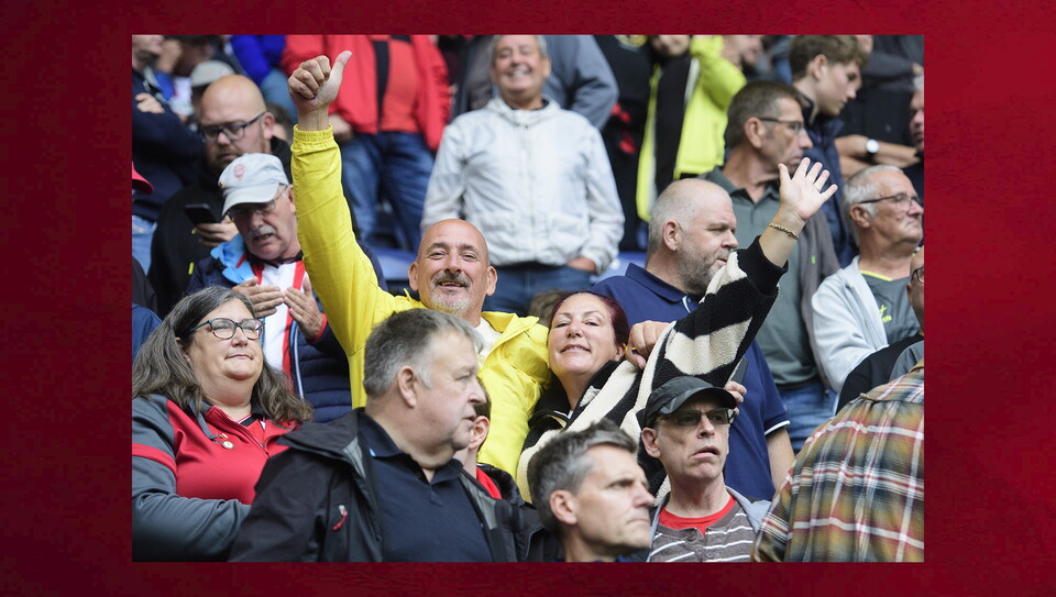 A fans photo from City’s 1-0 win at Preston