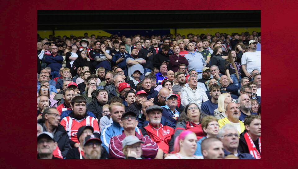 A fans photo from City’s 1-0 win at Preston
