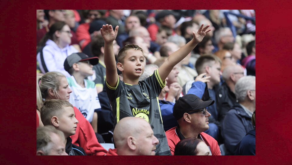 A fans photo from City’s 1-0 win at Preston