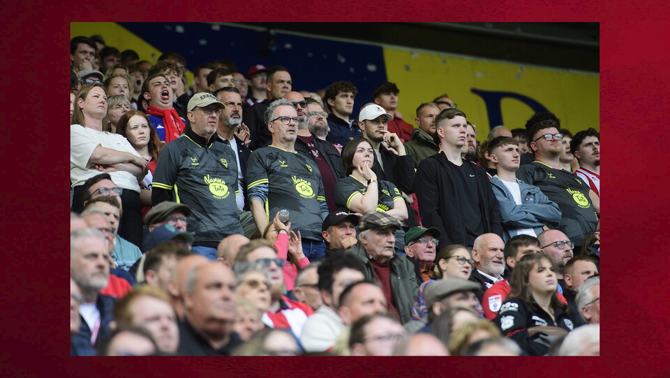 A fans photo from City’s 1-0 win at Preston