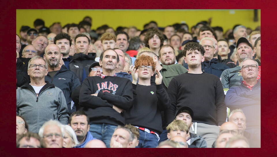 A fans photo from City’s 1-0 win at Preston