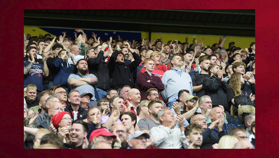 A fans photo from City’s 1-0 win at Preston