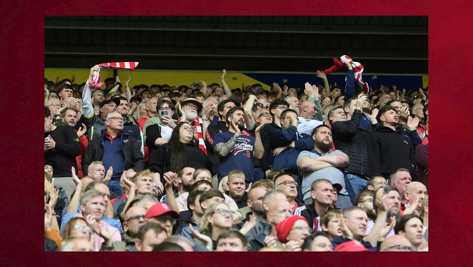 A fans photo from City’s 1-0 win at Preston