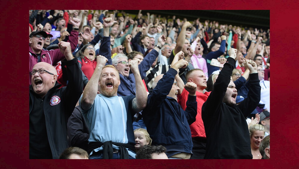 A fans photo from City’s 1-0 win at Preston