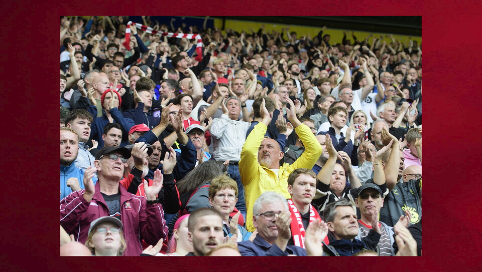 A fans photo from City’s 1-0 win at Preston