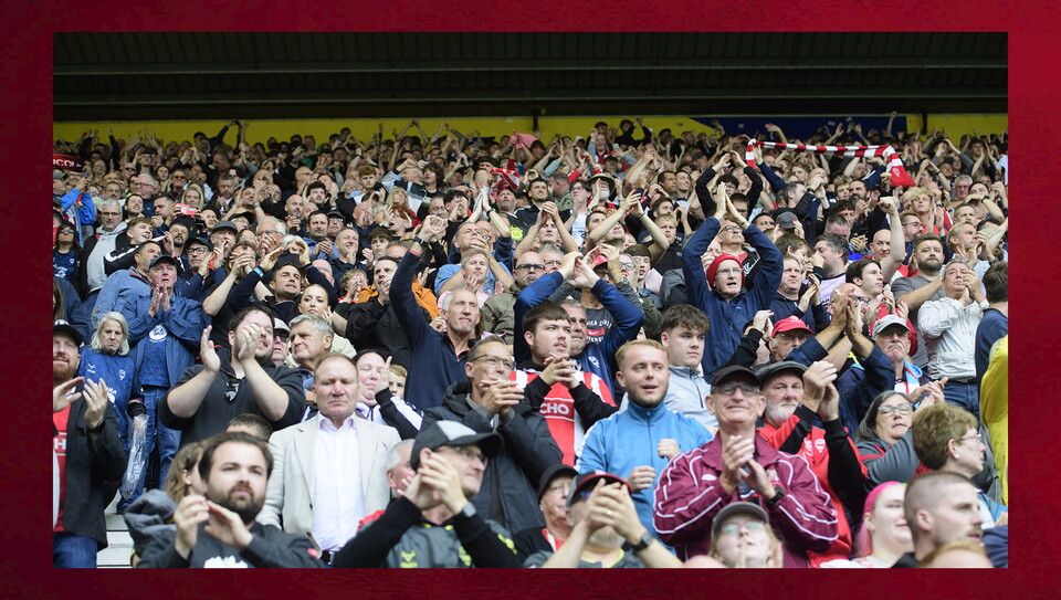 A fans photo from City’s 1-0 win at Preston