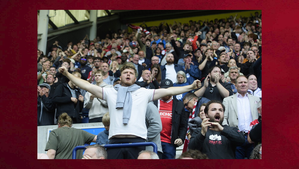 A fans photo from City’s 1-0 win at Preston