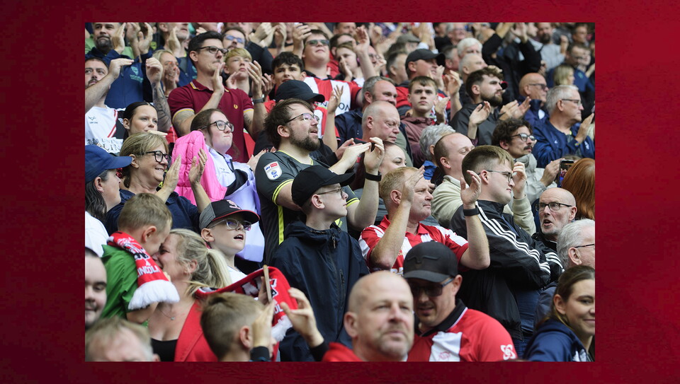 A fans photo from City’s 1-0 win at Preston