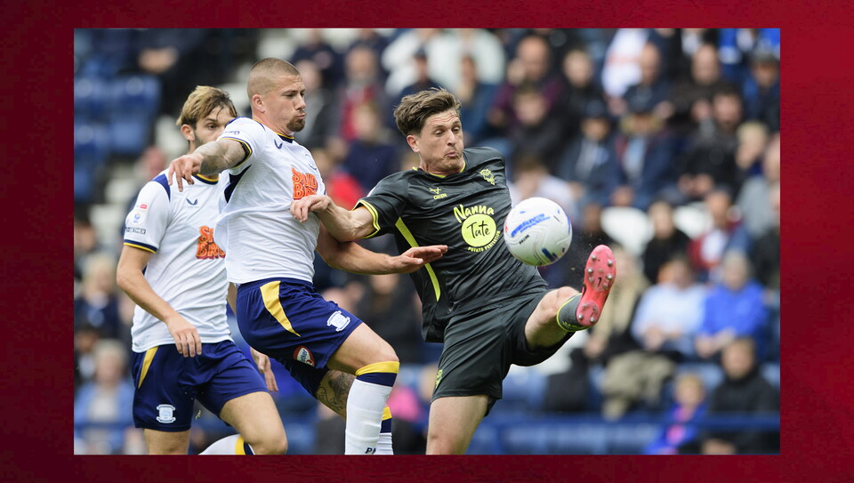 A match photo from City’s 1-0 win at Preston