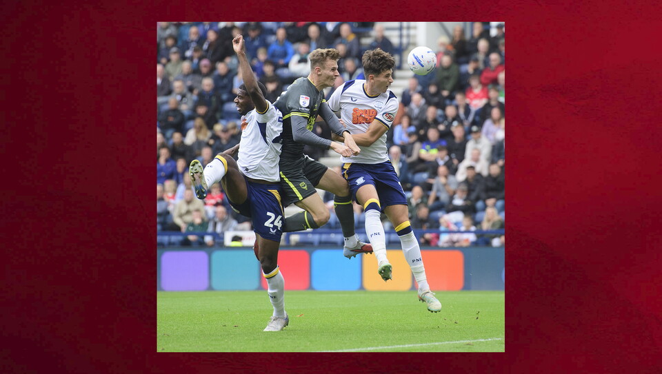 A match photo from City’s 1-0 win at Preston