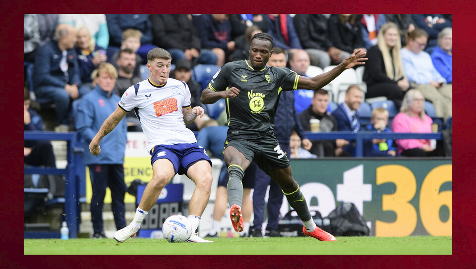 A match photo from City’s 1-0 win at Preston