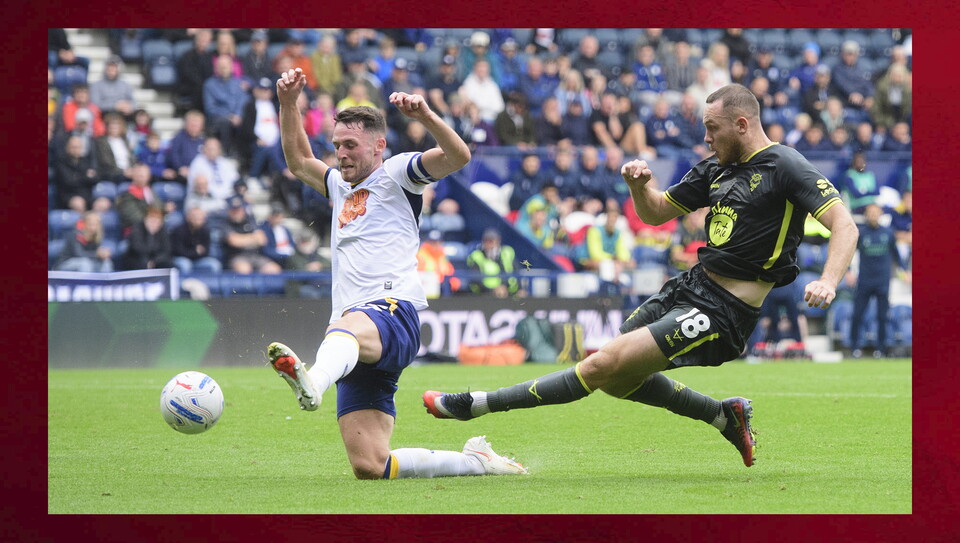 A match photo from City’s 1-0 win at Preston
