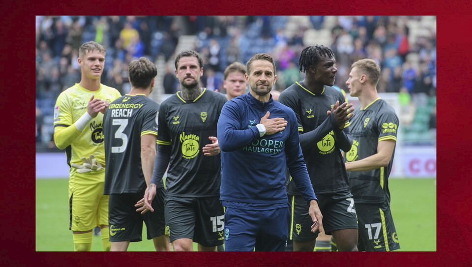 A match photo from City’s 1-0 win at Preston