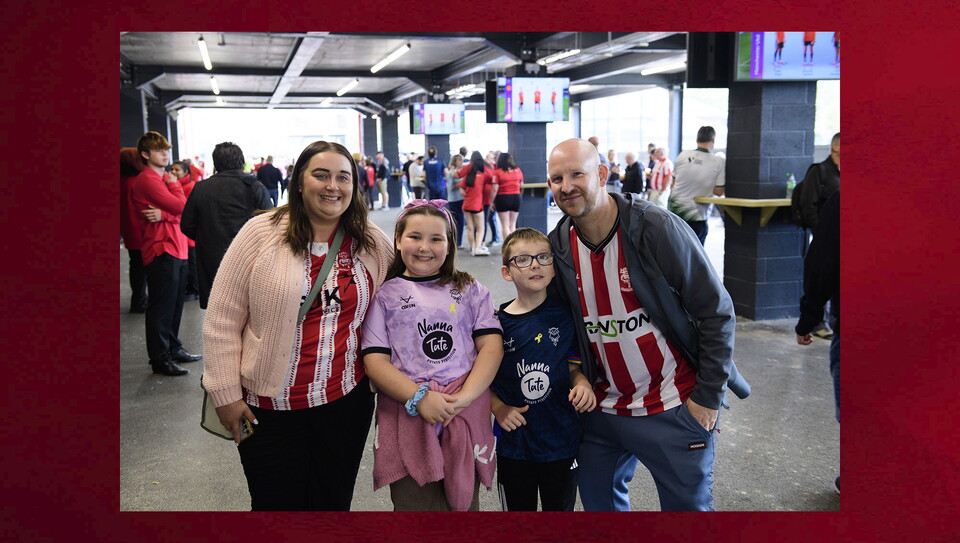A fans photo from City’s home game against Southampton