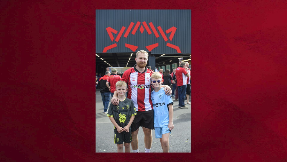 A fans photo from City’s home game against Southampton