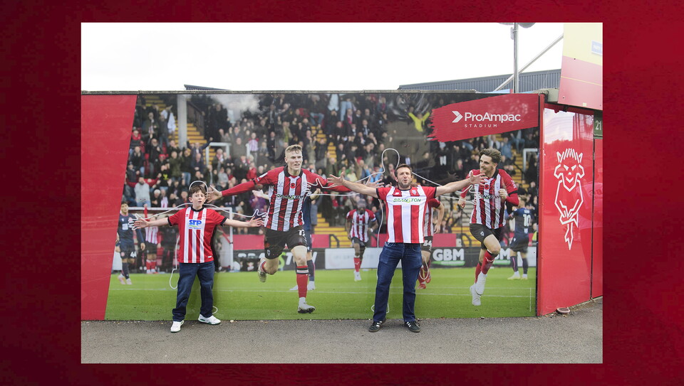 A fans photo from City’s home game against Southampton