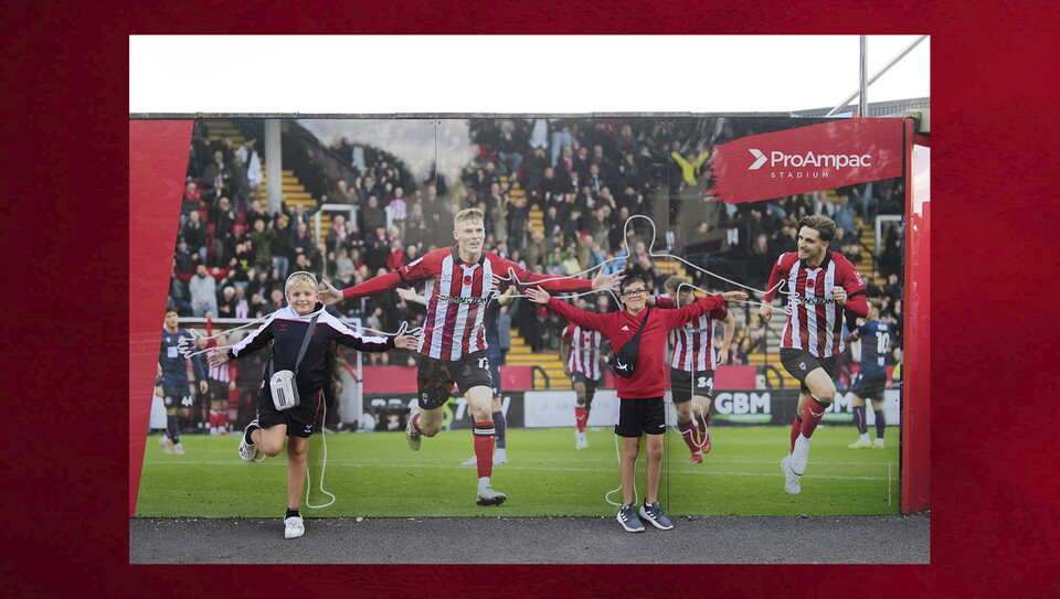 A fans photo from City’s home game against Southampton