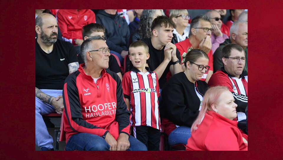 A fans photo from City’s home game against Southampton