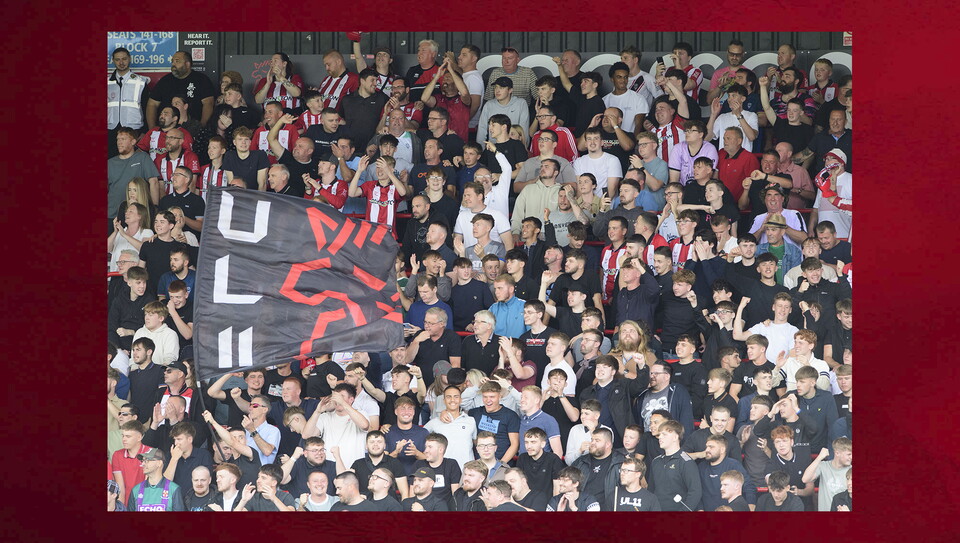 A fans photo from City’s home game against Southampton