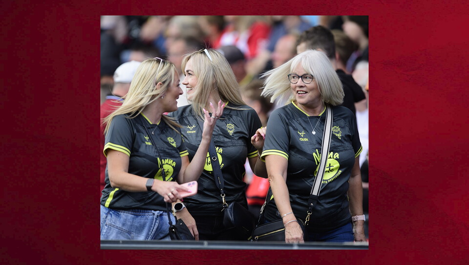 A fans photo from City’s home game against Southampton
