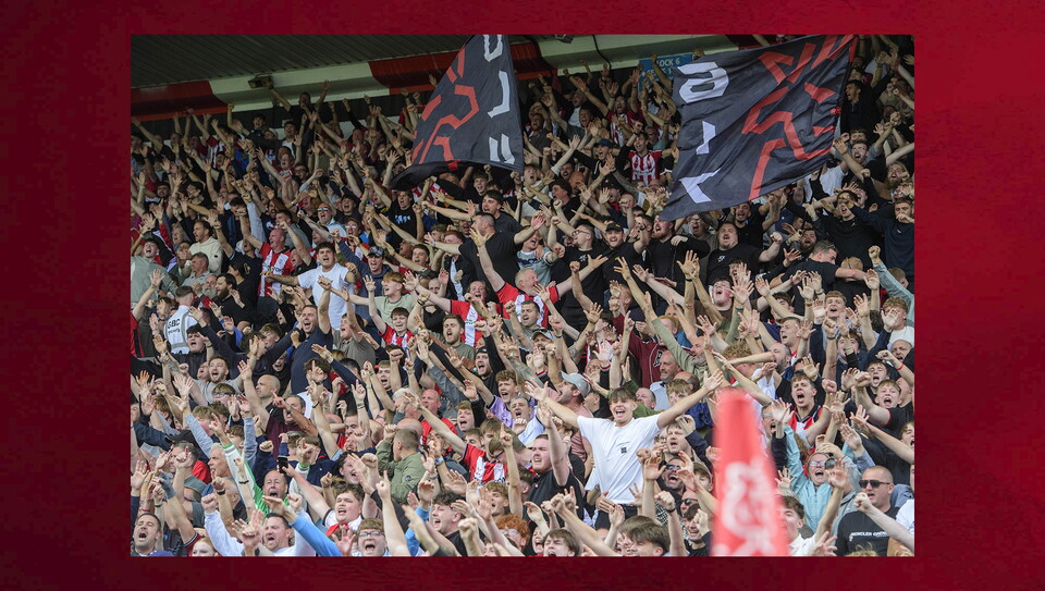 A fans photo from City’s home game against Southampton