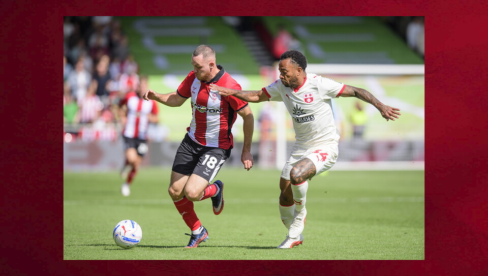 A match photo from City’s home game against Southampton