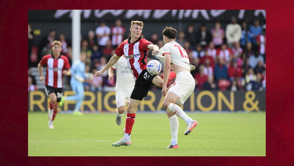 A match photo from City’s home game against Southampton