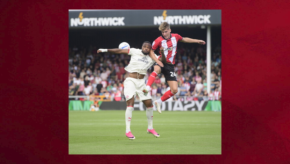 A match photo from City’s home game against Southampton