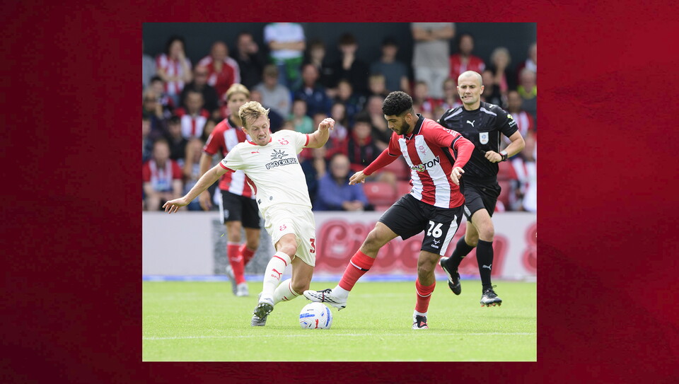 A match photo from City’s home game against Southampton