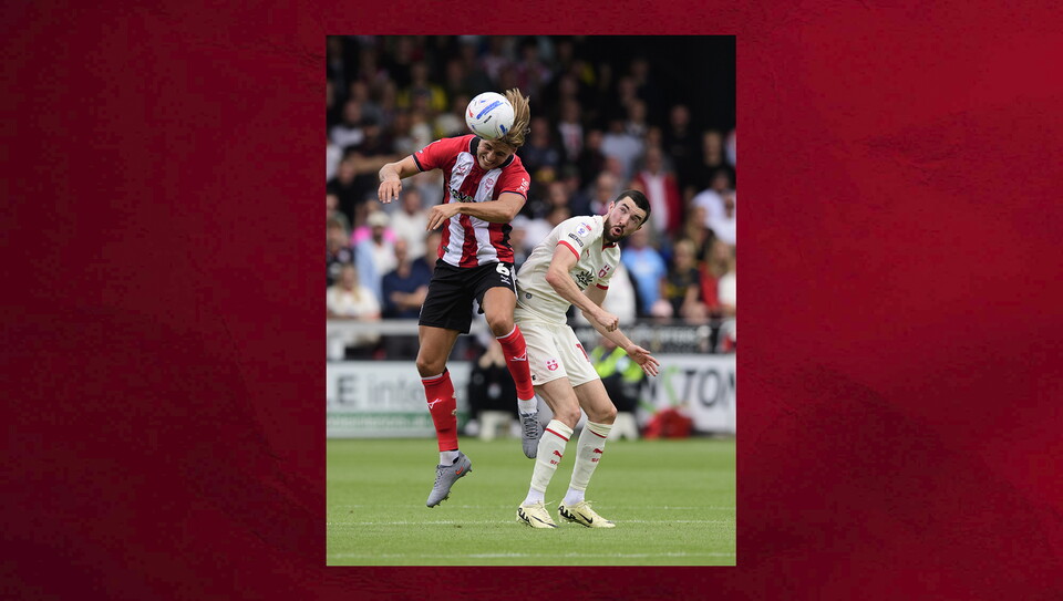 A match photo from City’s home game against Southampton