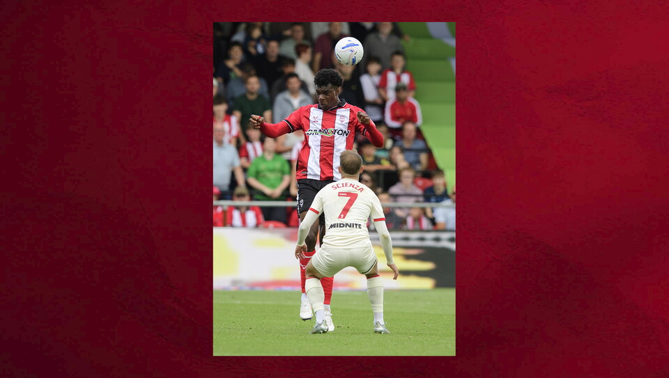A match photo from City’s home game against Southampton