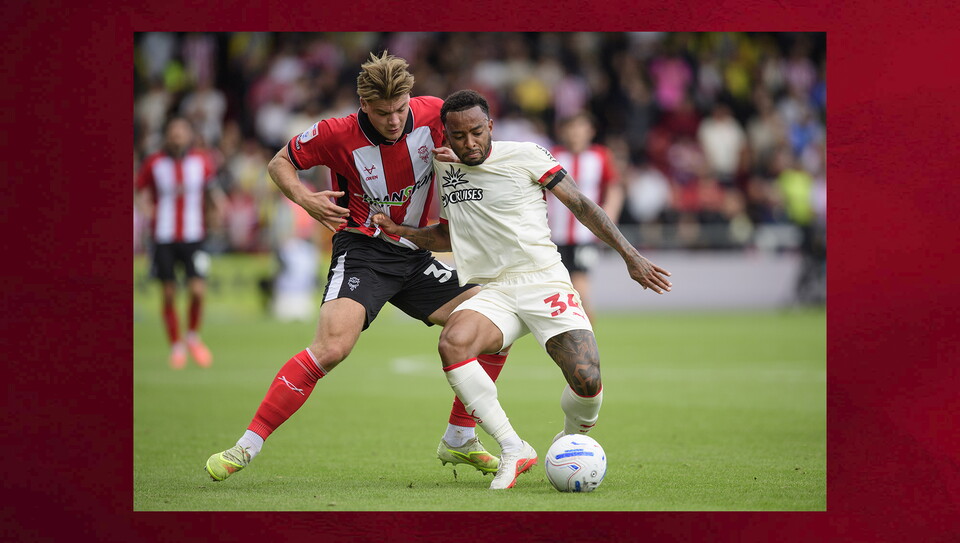 A match photo from City’s home game against Southampton