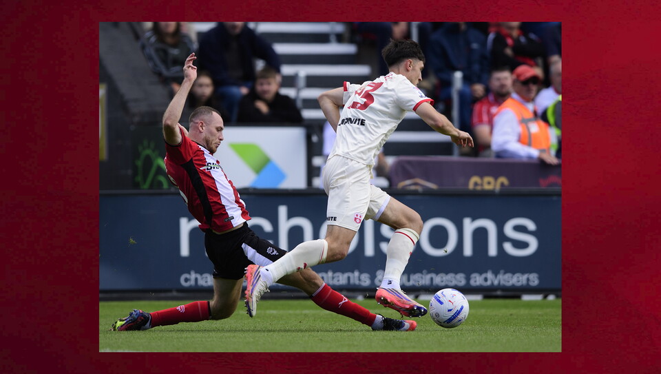 A match photo from City’s home game against Southampton