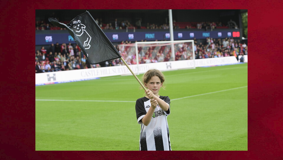 A matchday experience photo from Lincoln v Swansea
