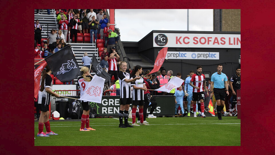 A matchday experience photo from Lincoln v Swansea